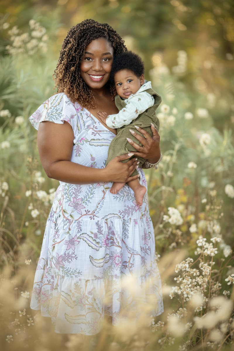 Floral dress no watch